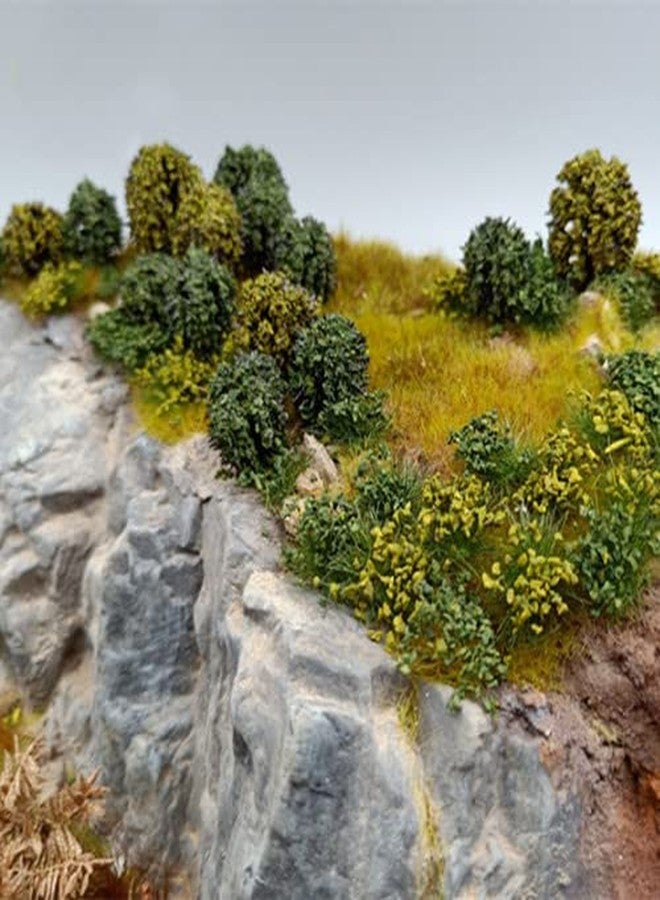 Warmtree 90 Pcs Mixed Bush Trees Model Trees Miniature Vegetation Groups Shrubs Railway Model Architecture Trees Railroad Accessories Mini Trees for Crafts Diorama - Image 5